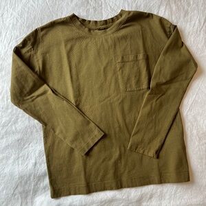 TOAST patch pocket cotton tee